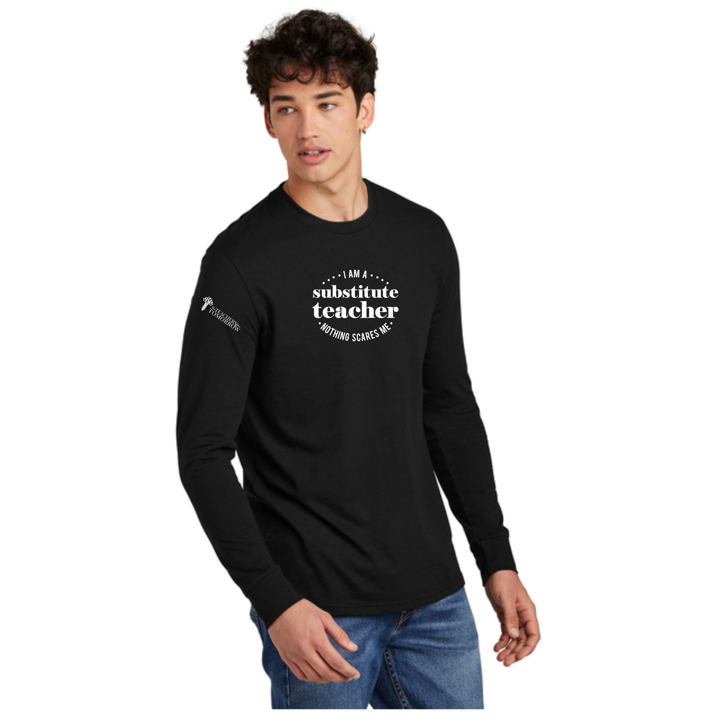 District® Perfect Blend® CVC Long Sleeve Tee