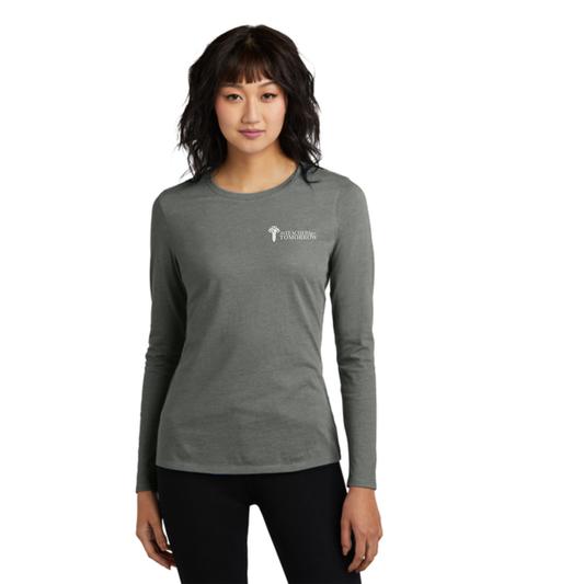 District® Women’s Perfect Blend® CVC Long Sleeve Tee