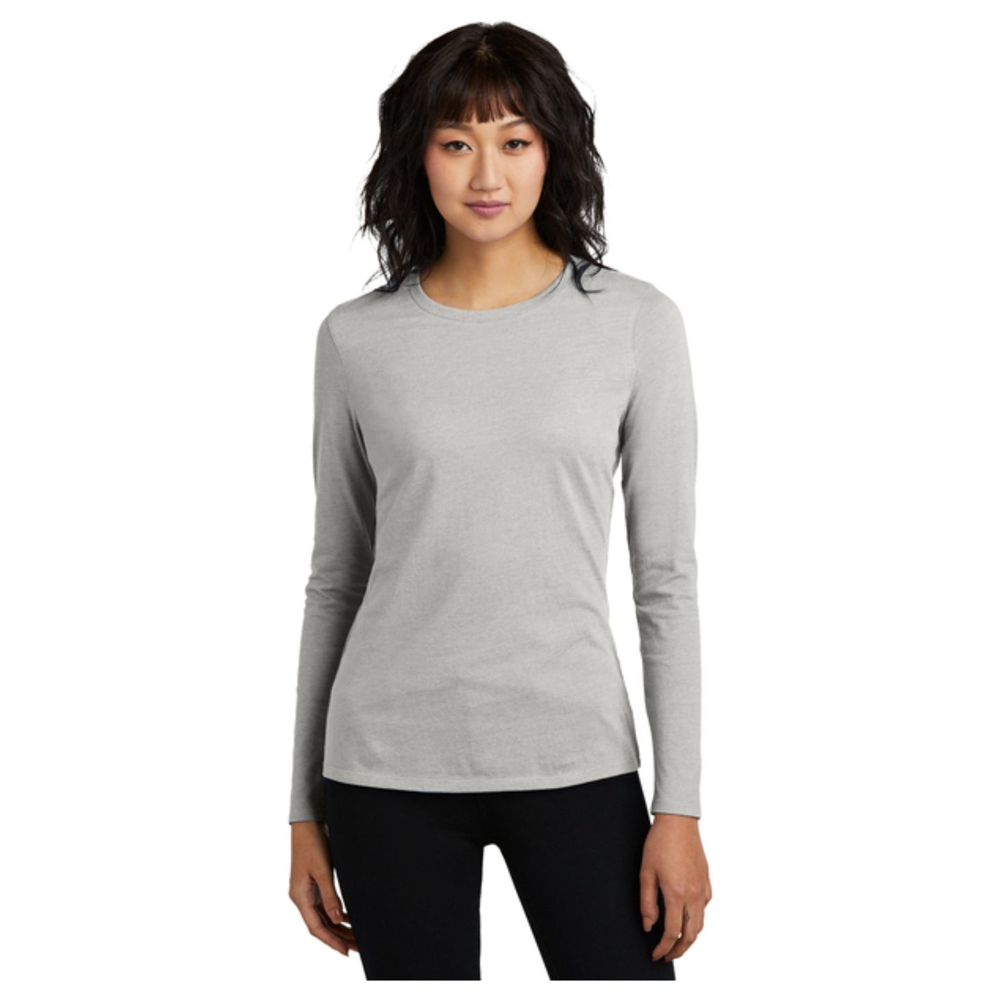 District® Women’s Perfect Blend® CVC Long Sleeve Tee
