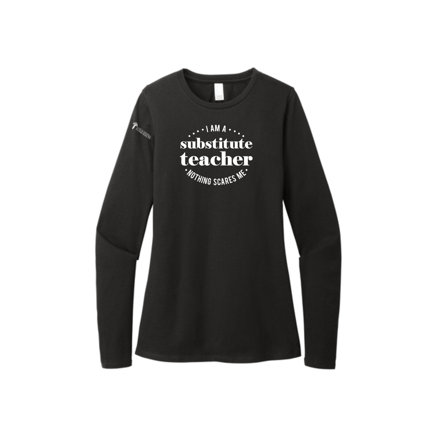District® Women’s Perfect Blend® CVC Long Sleeve Tee