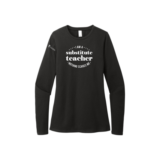 District® Women’s Perfect Blend® CVC Long Sleeve Tee