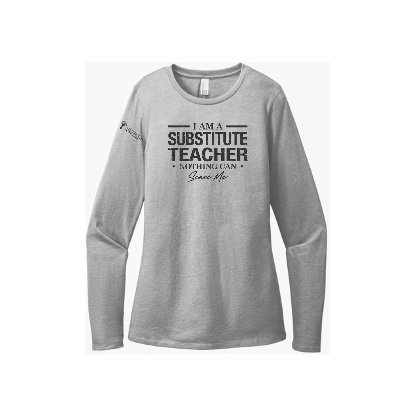 District® Women’s Perfect Blend® CVC Long Sleeve Tee