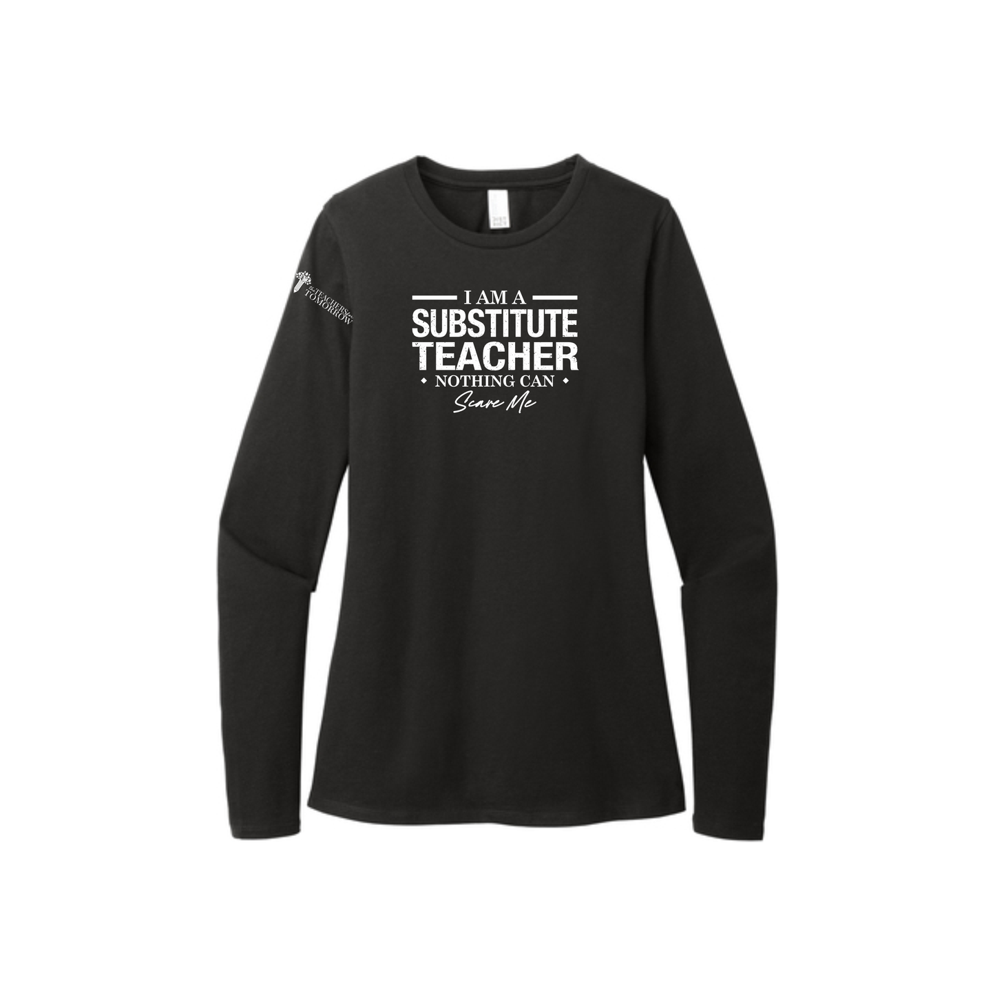 District® Women’s Perfect Blend® CVC Long Sleeve Tee
