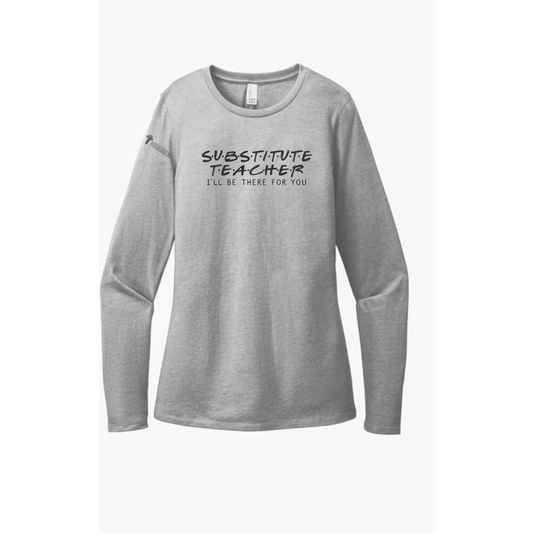 District® Women’s Perfect Blend® CVC Long Sleeve Tee