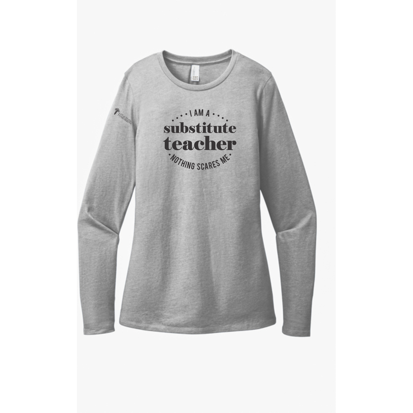 District® Women’s Perfect Blend® CVC Long Sleeve Tee