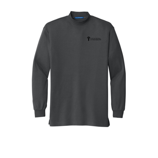 Port Authority® Interlock Knit Mock Turtleneck